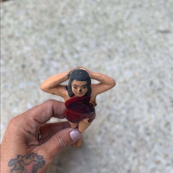 Vintage 1940’s 1950’s Folies Bergere Paris souvenir book & rubber pinup girl - Picture 8 of 16